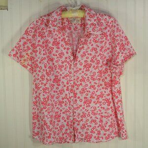 Riders LEE, *Pink Floral Butter up Shirt, 2XL